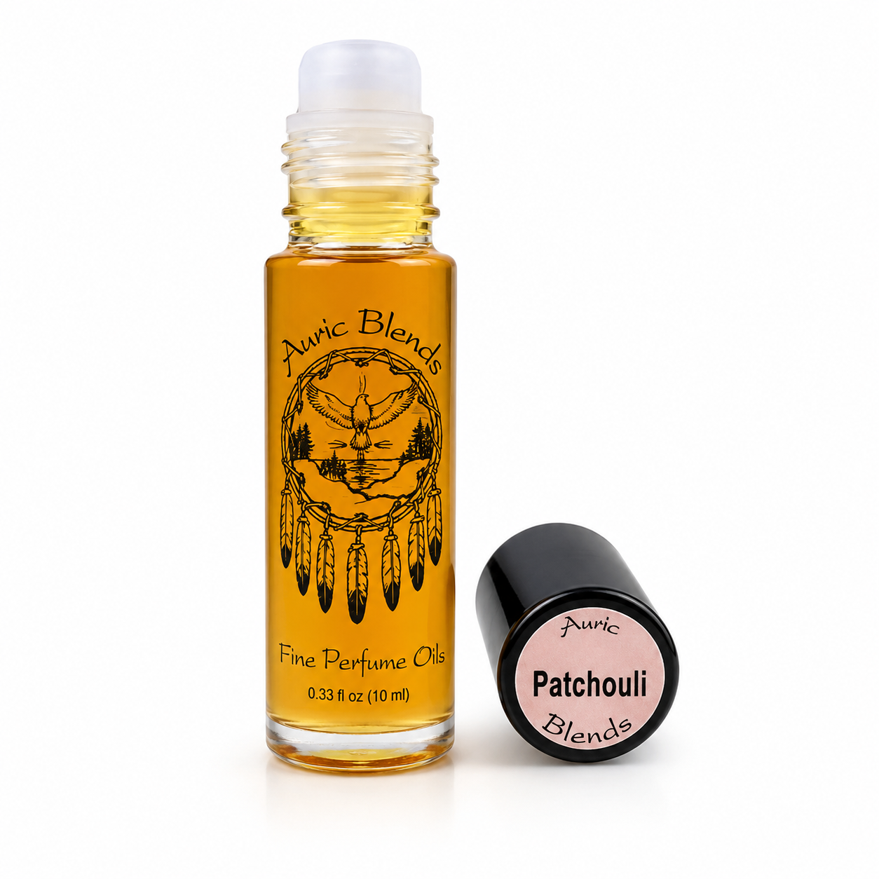 Auric Blends Patchouli Fine Perfume Oil Roll-On – 0.33 fl oz (10 mL)