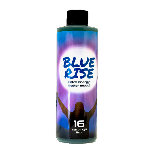 Blue Rise – Energy & Focus Support Liquid (8 oz • 16 Servings)