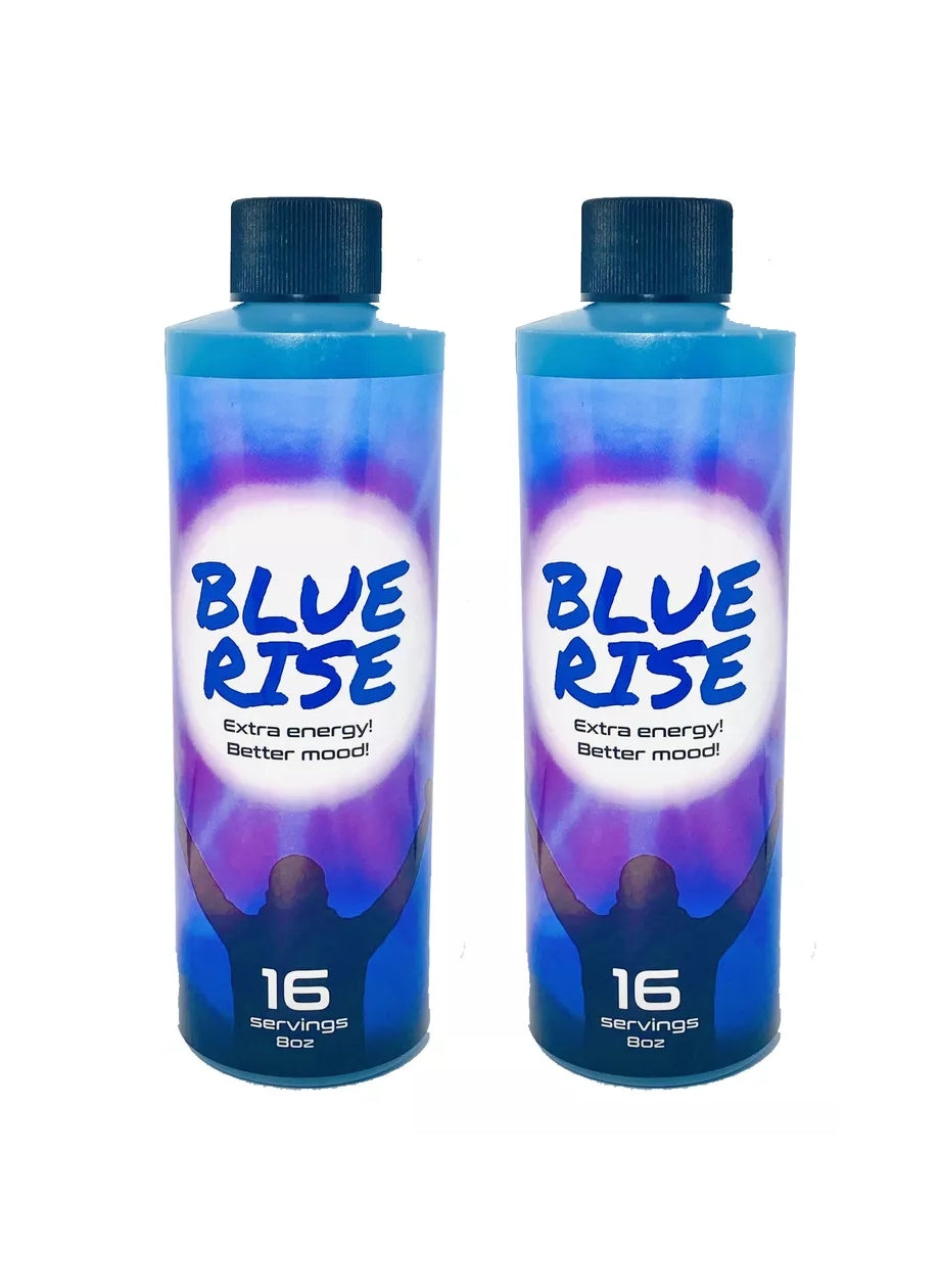 Blue Rise – Energy & Focus Support Liquid (8 oz • 16 Servings)