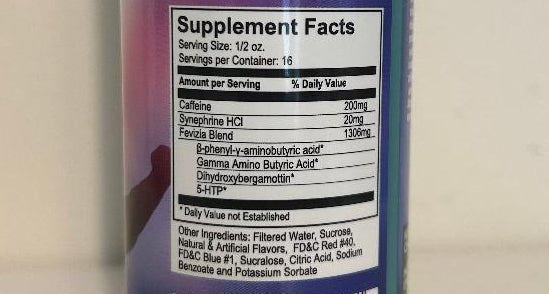 Blue Rise – Energy & Focus Support Liquid (8 oz • 16 Servings)