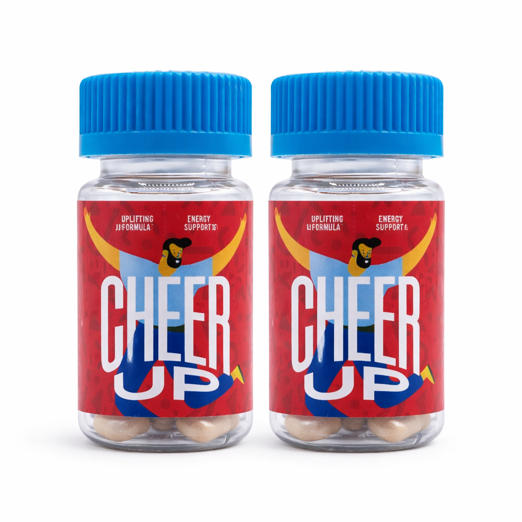 Cheer Up Capsules – Mood, Energy & Focus Support (20 Count)