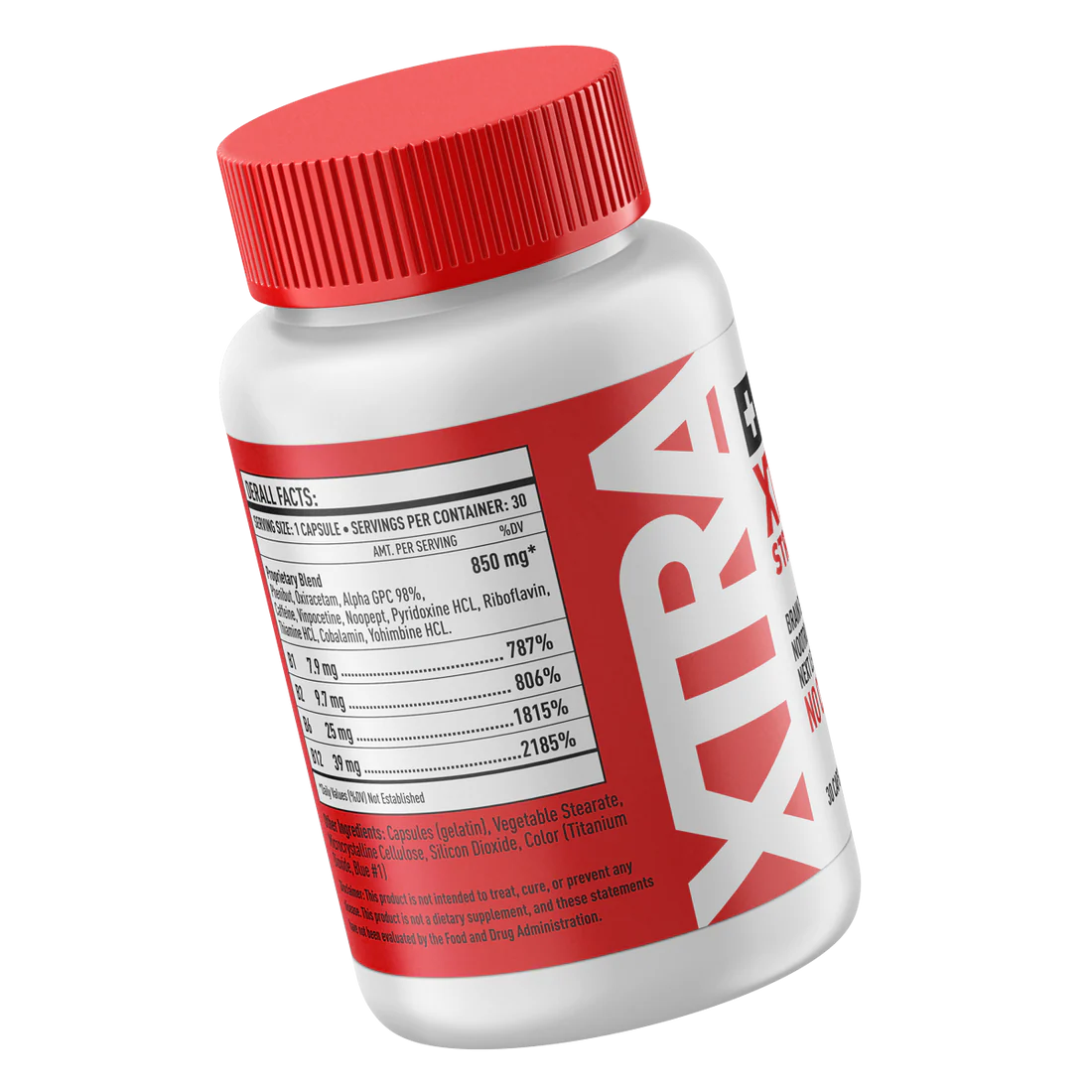 Derall XTRA Strength 1800mg – Focus & Clarity Support (30 Capsules)