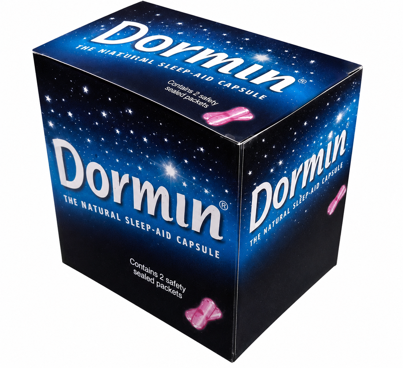 Dormin Natural Sleep Support Capsules – 25 Count Packets