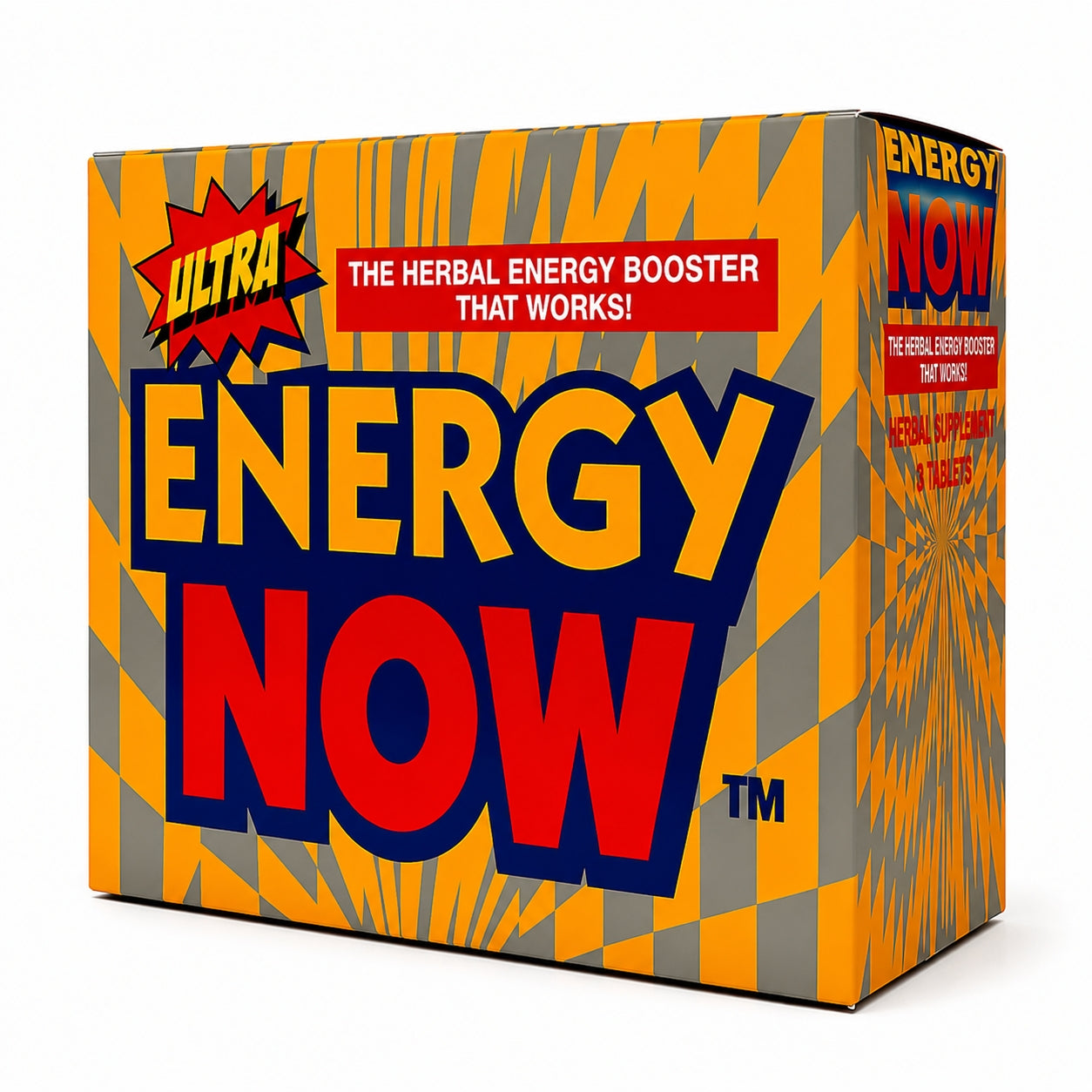 Ultra Energy Now Herbal Supplement Full Box