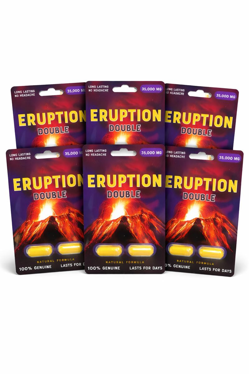 Eruption Male Vitality & Stamina Support Capsules – 35,000mg