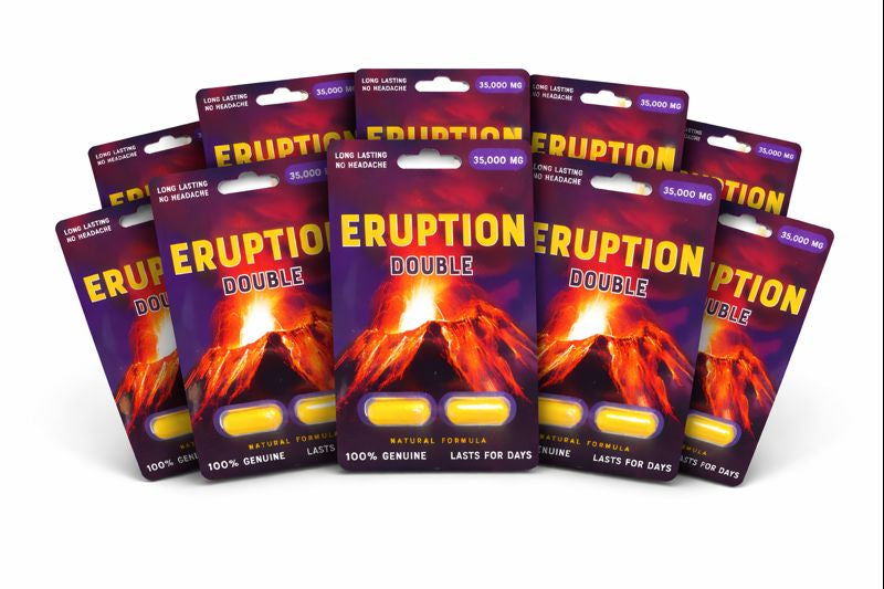 Eruption Male Vitality & Stamina Support Capsules – 35,000mg
