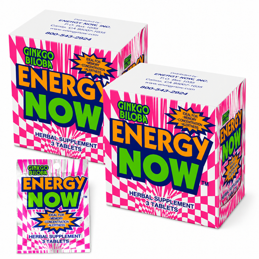 Energy Now Ginkgo Biloba Herbal Supplement