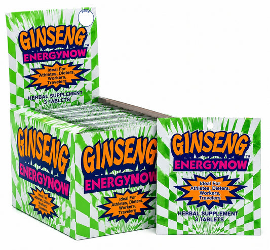 Energy Now Ginseng Herbal Supplements