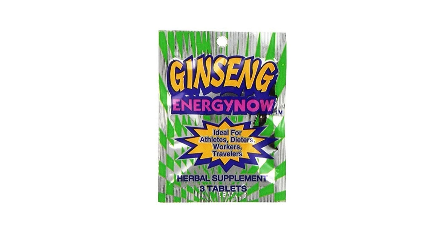 Energy Now Ginseng Herbal Supplements