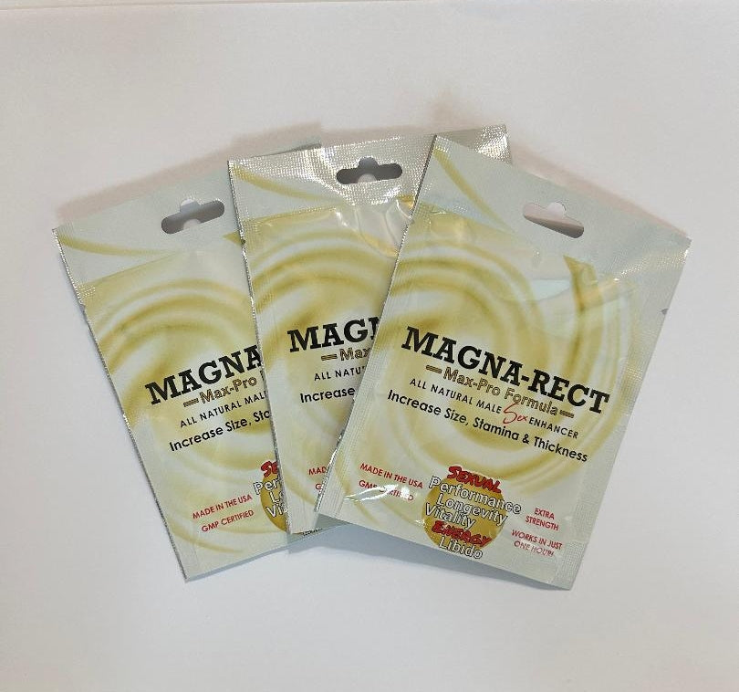 Magna-Rect Gold – Energy, Performance & Male Vitality Support (Single-Serve Packets)