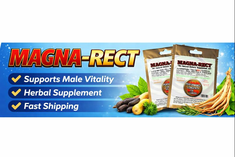 Magna-Rect Gold – Energy, Performance & Male Vitality Support (Single-Serve Packets)