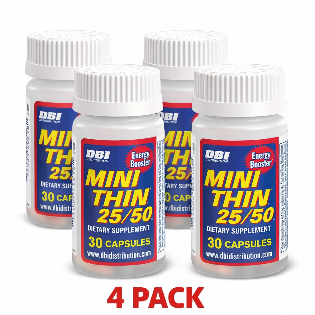 Mini Thin 25/50 Energy Booster – 30 Capsules