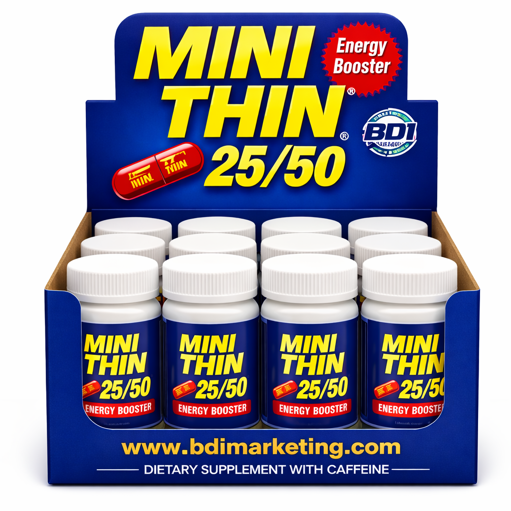 Mini Thin 25/50 Energy Booster – 30 Capsules