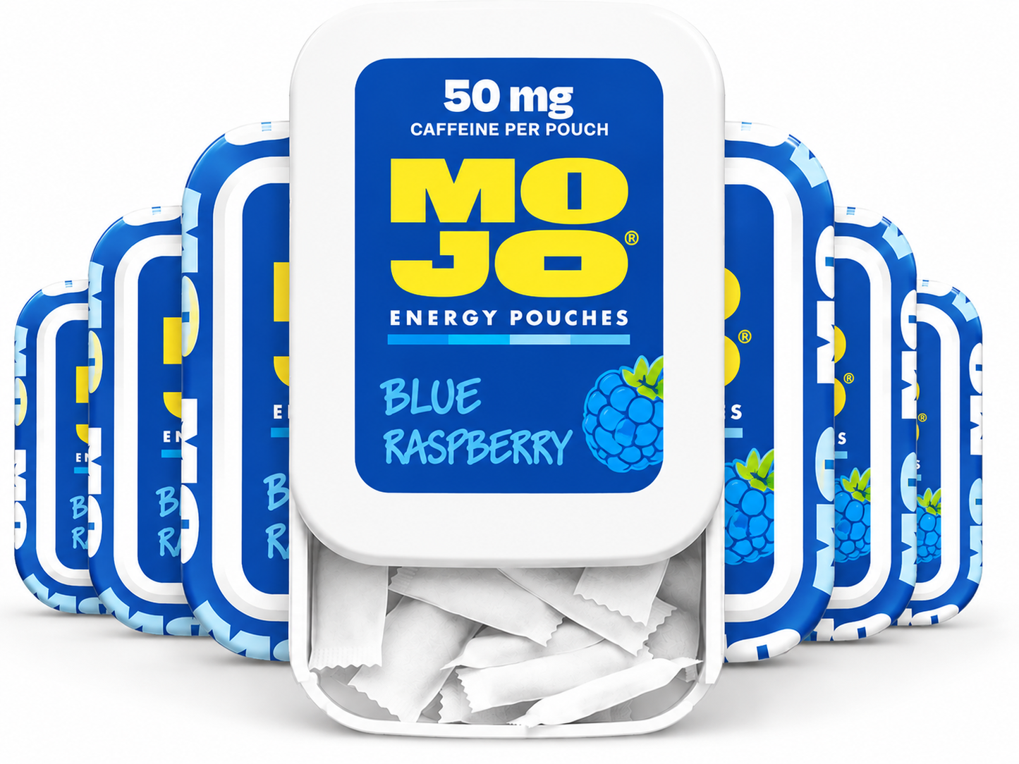 MOJO 50 mg Energy Pouches – 5 Packs (75 Pouches)
