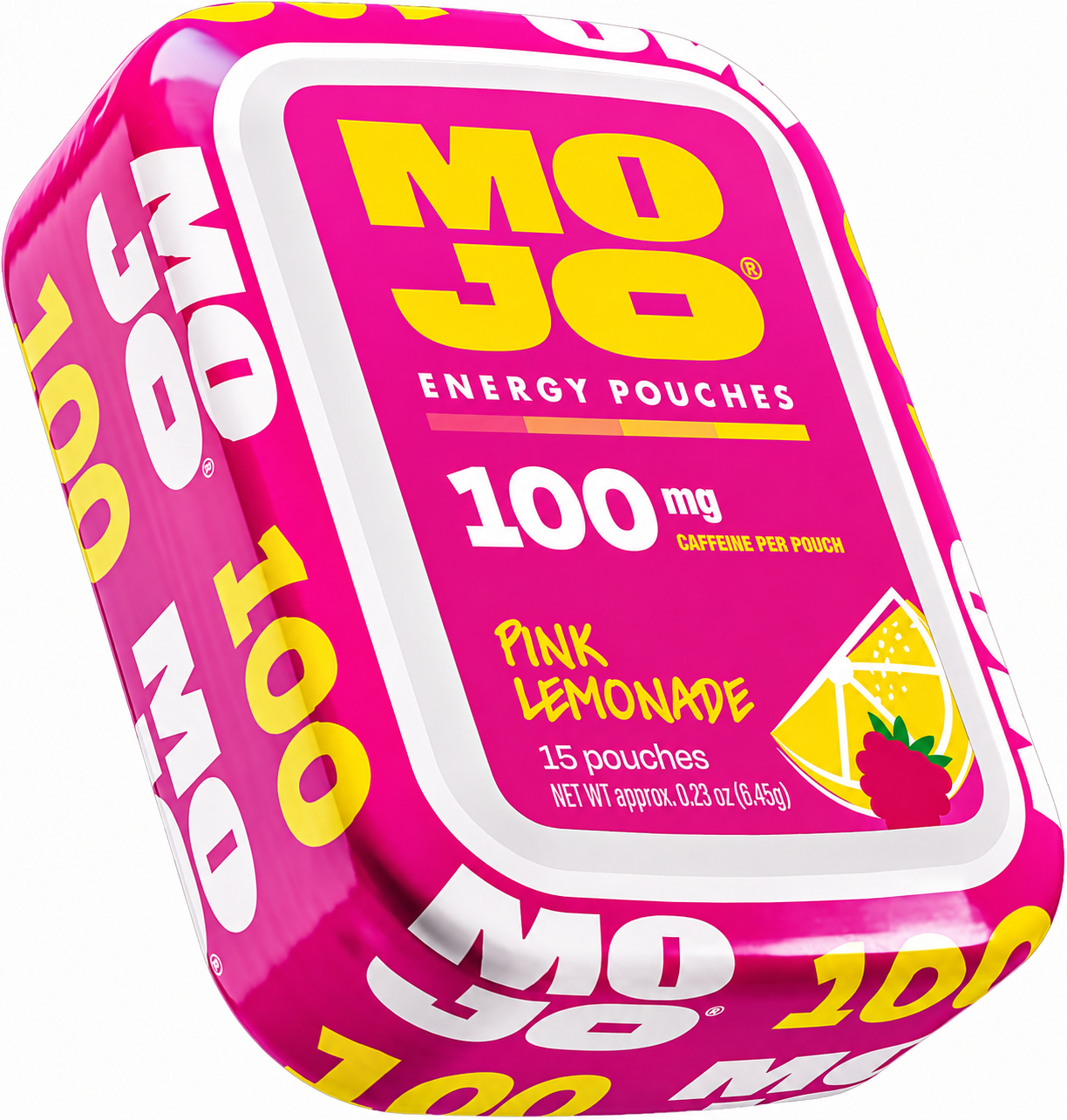 MOJO 100 mg Energy Pouches – 5 Packs (75 Pouches)