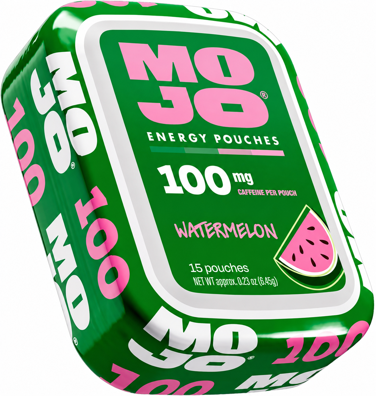 MOJO 100 mg Energy Pouches – 5 Packs (75 Pouches)