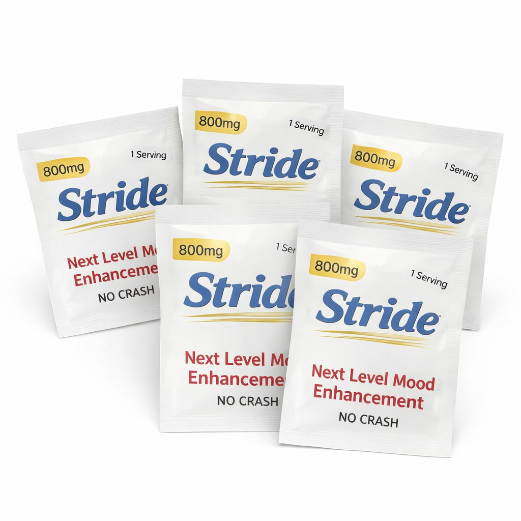 Stride 800mg Capsules – Energy & Focus Support (24 Count)