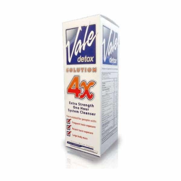 Vale Solution 4x Detox Drink Citrus Burst Flavor 20 Fl Oz
