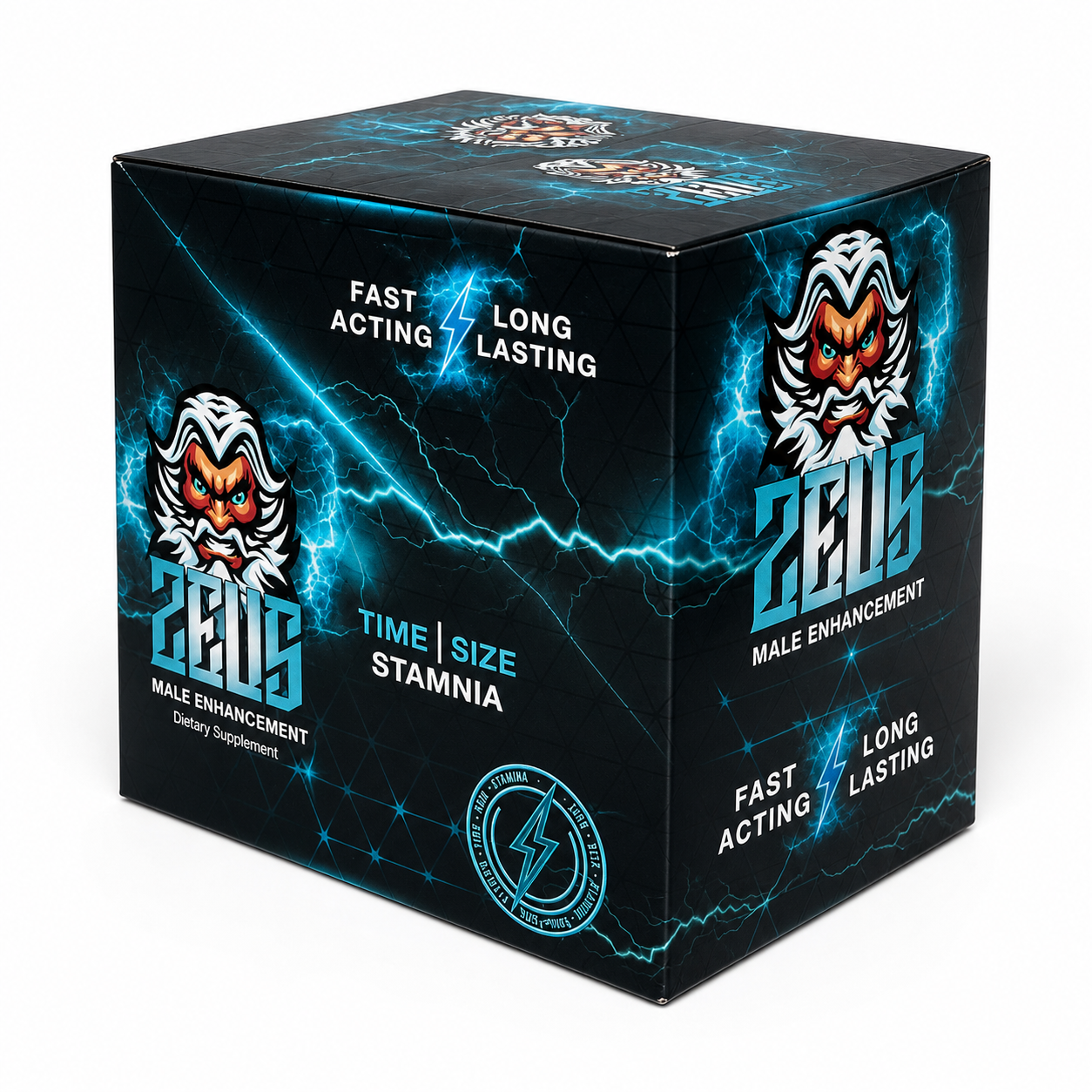 Zeus – Energy, Performance & Male Vitality Support (Single-Serve Packets)