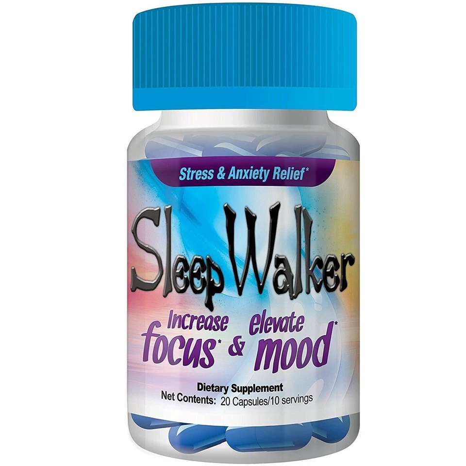 Sleep Walker 20ct Capsules Energy Focus Support Multi Pack